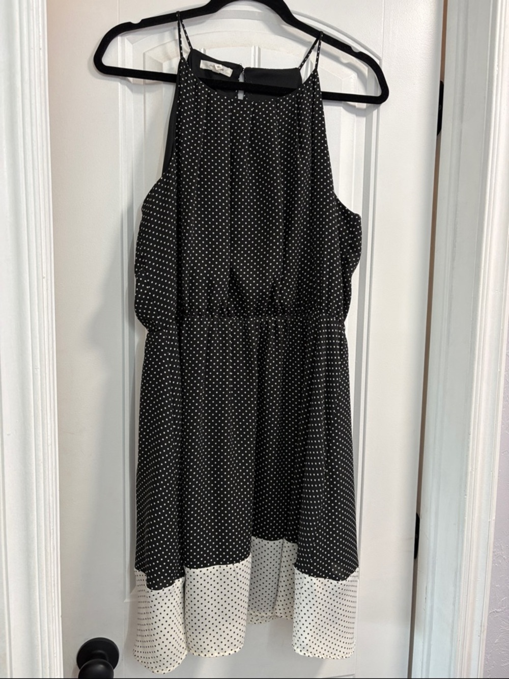 Maurices Black and White Polka Dot Dress